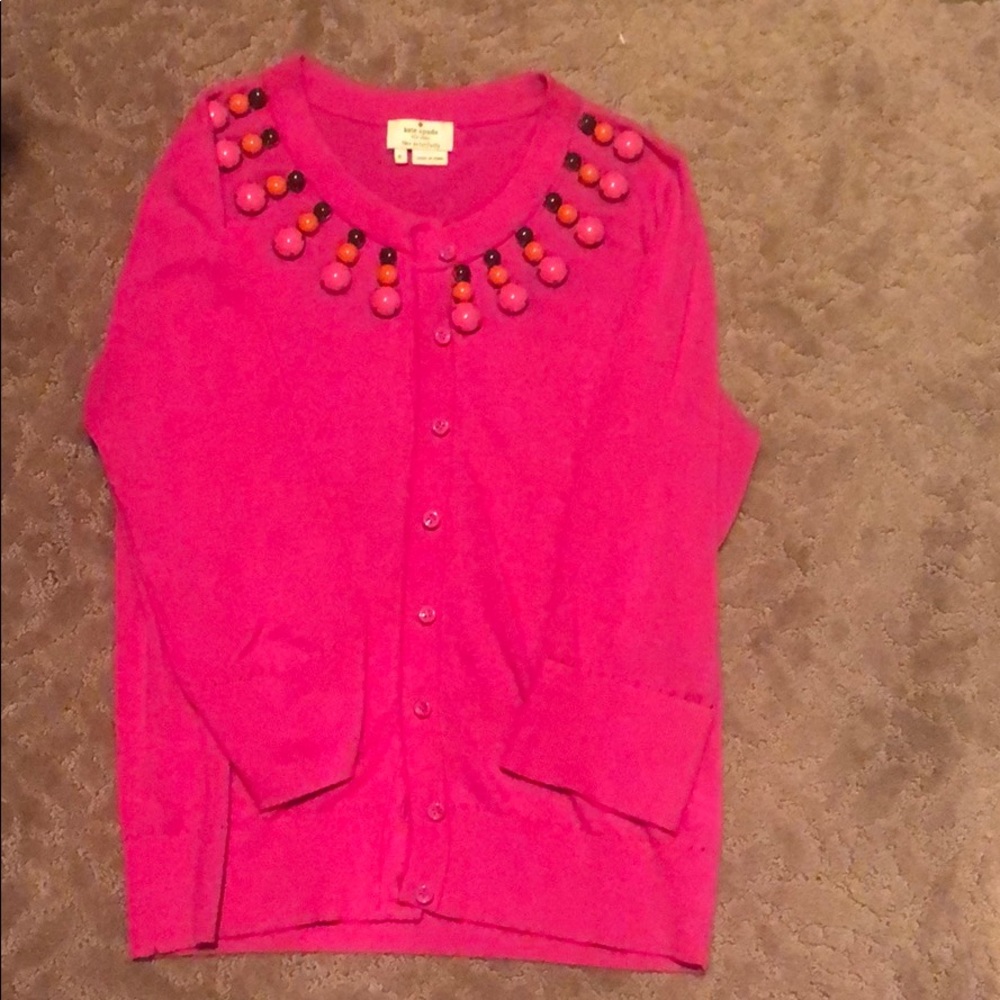 Kate Spade ♠️ cardigan with embellishments
